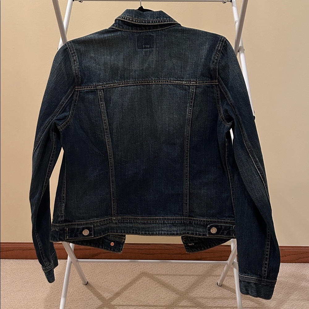 American Eagle Denim Jacket With Button Details - image 3